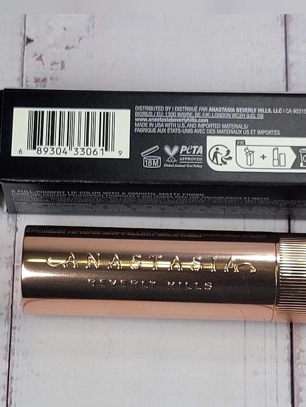 Anastasia Beverly Hills Full-Pigment Matte Lipstick BNIB